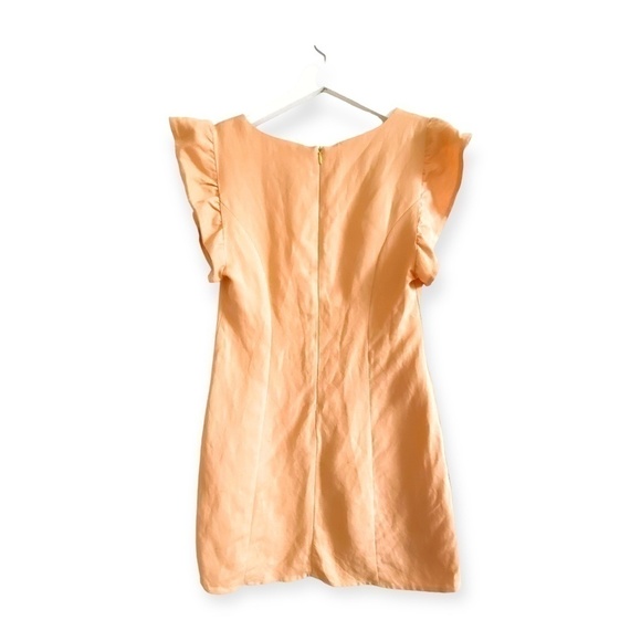 Urban Renewal Peach Color Flutter short Sleeve Dress size S - Picture 2 of 8